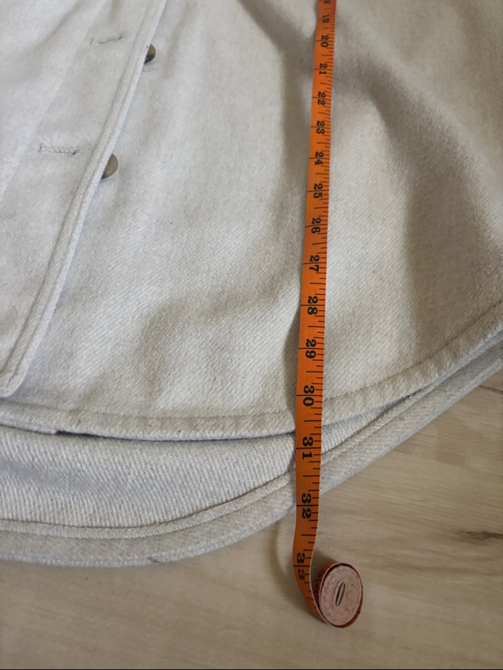 Cream Shacket - Picture 10 of 11